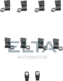 Elta Automotive EA8675 - Kit d'accessoires, plaquette de frein à disque cwaw.fr