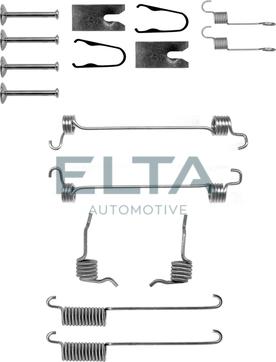 Elta Automotive EA8098 - Kit d'accessoires, mâchoire de frein cwaw.fr