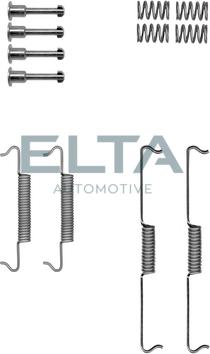 Elta Automotive EA8054 - Kit d'accessoires, mâchoires de frein de stationnement cwaw.fr