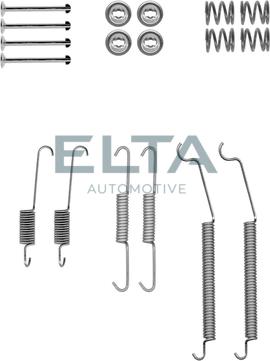 Elta Automotive EA8053 - Kit d'accessoires, mâchoire de frein cwaw.fr