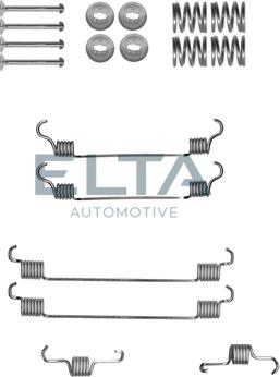 Elta Automotive EA8017 - Kit d'accessoires, mâchoire de frein cwaw.fr