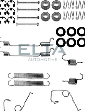 Elta Automotive EA8086 - Kit d'accessoires, mâchoire de frein cwaw.fr