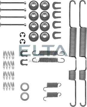 Elta Automotive EA8082 - Kit d'accessoires, mâchoire de frein cwaw.fr