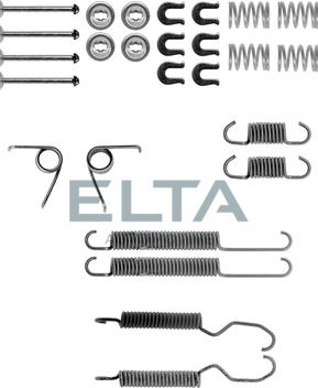 Elta Automotive EA8078 - Kit d'accessoires, mâchoire de frein cwaw.fr