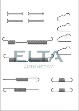 Elta Automotive EA8197 - Kit d'accessoires, mâchoire de frein cwaw.fr