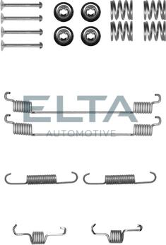 Elta Automotive EA8158 - Kit d'accessoires, mâchoire de frein cwaw.fr