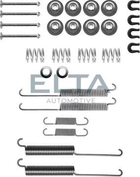 Elta Automotive EA8113 - Kit d'accessoires, mâchoire de frein cwaw.fr