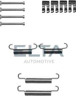 Elta Automotive EA8136 - Kit d'accessoires, mâchoires de frein de stationnement cwaw.fr