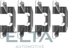 Elta Automotive EA8898 - Kit d'accessoires, plaquette de frein à disque cwaw.fr