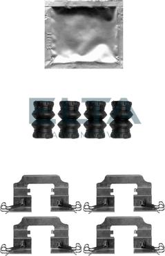 Elta Automotive EA8859 - Kit d'accessoires, plaquette de frein à disque cwaw.fr