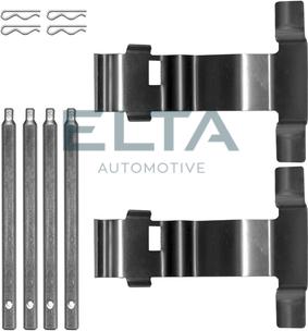 Elta Automotive EA8860 - Kit d'accessoires, plaquette de frein à disque cwaw.fr