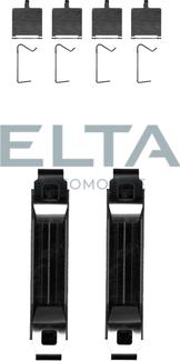 Elta Automotive EA8807 - Kit d'accessoires, plaquette de frein à disque cwaw.fr