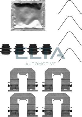 Elta Automotive EA8885 - Kit d'accessoires, plaquette de frein à disque cwaw.fr