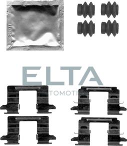 Elta Automotive EA8880 - Kit d'accessoires, plaquette de frein à disque cwaw.fr