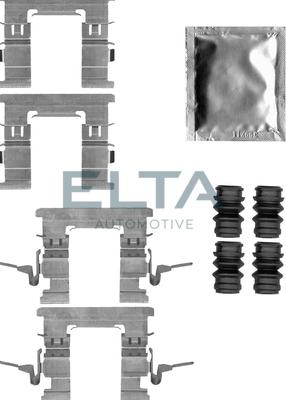 Elta Automotive EA8870 - Kit d'accessoires, plaquette de frein à disque cwaw.fr