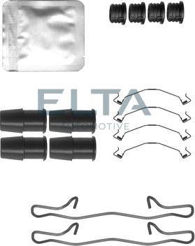 Elta Automotive EA8873 - Kit d'accessoires, plaquette de frein à disque cwaw.fr