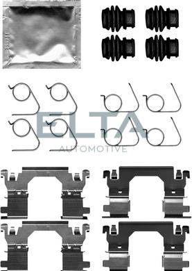 Elta Automotive EA8791 - Kit d'accessoires, plaquette de frein à disque cwaw.fr