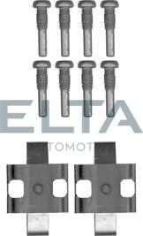 Elta Automotive EA8793 - Kit d'accessoires, plaquette de frein à disque cwaw.fr