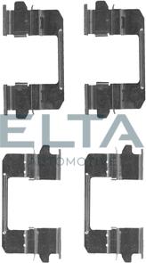 Elta Automotive EA8758 - Kit d'accessoires, plaquette de frein à disque cwaw.fr