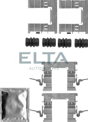 Elta Automotive EA8764 - Kit d'accessoires, plaquette de frein à disque cwaw.fr