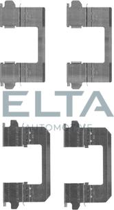 Elta Automotive EA8708 - Kit d'accessoires, plaquette de frein à disque cwaw.fr