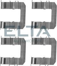 Elta Automotive EA8707 - Kit d'accessoires, plaquette de frein à disque cwaw.fr