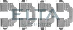 Elta Automotive EA8729 - Kit d'accessoires, plaquette de frein à disque cwaw.fr