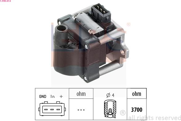 EPS 1.990.414 - Bobine d'allumage cwaw.fr