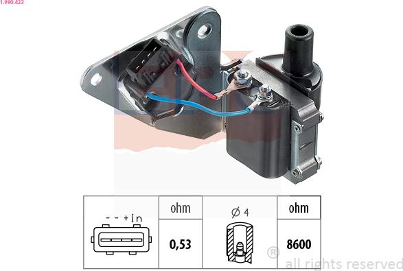 EPS 1.990.423 - Bobine d'allumage cwaw.fr