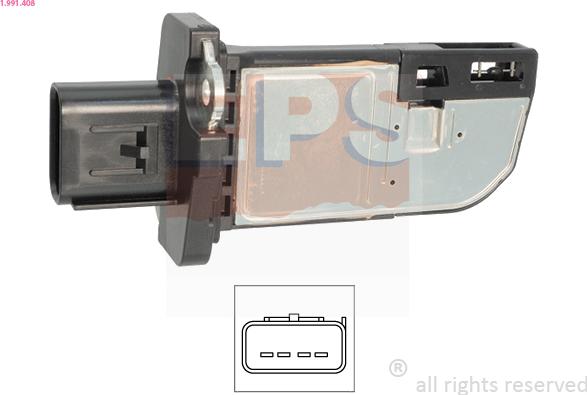 EPS 1.991.408 - Débitmètre de masse d'air cwaw.fr