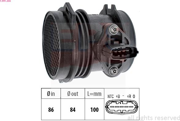 EPS 1.991.256 - Débitmètre de masse d'air cwaw.fr