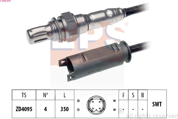 EPS 1.998.079 - Sonde lambda cwaw.fr