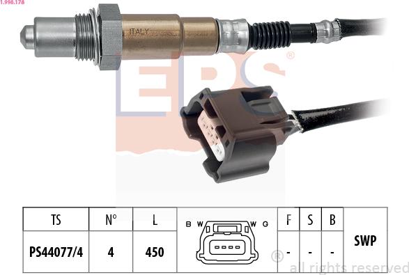 EPS 1.998.178 - Sonde lambda cwaw.fr