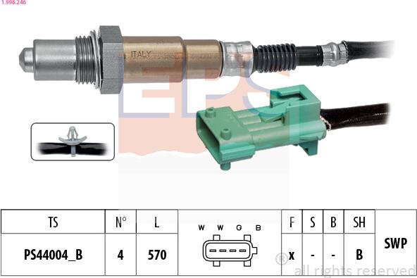 EPS 1.998.246 - Sonde lambda cwaw.fr