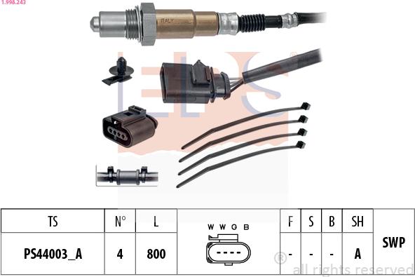 EPS 1.998.243 - Sonde lambda cwaw.fr