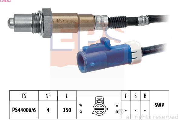 EPS 1.998.224 - Sonde lambda cwaw.fr