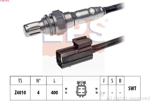 EPS 1.997.914 - Sonde lambda cwaw.fr