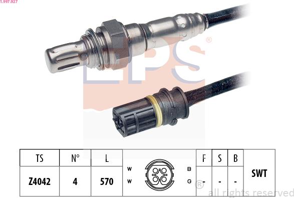 EPS 1.997.927 - Sonde lambda cwaw.fr