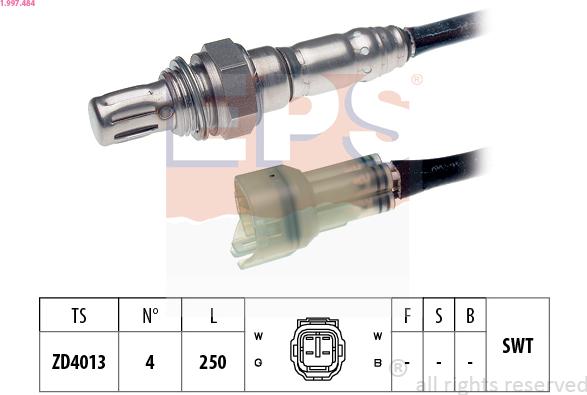 EPS 1.997.484 - Sonde lambda cwaw.fr