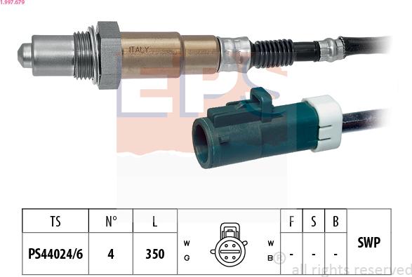 EPS 1.997.679 - Sonde lambda cwaw.fr