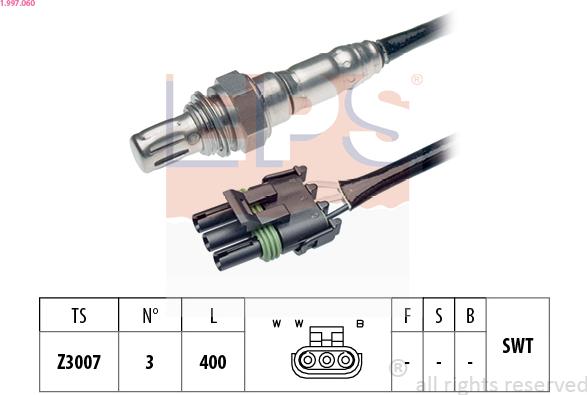 EPS 1.997.060 - Sonde lambda cwaw.fr