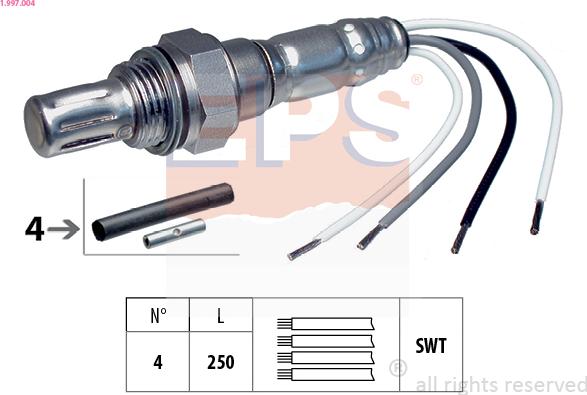 EPS 1.997.004 - Sonde lambda cwaw.fr