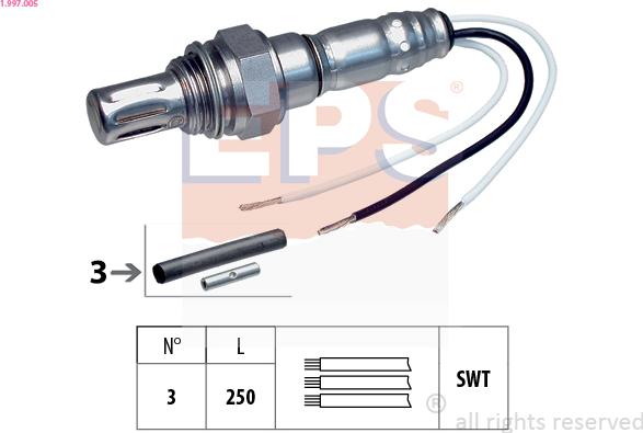 EPS 1.997.005 - Sonde lambda cwaw.fr