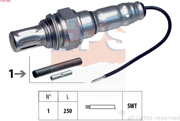 EPS 1.997.001 - Sonde lambda cwaw.fr