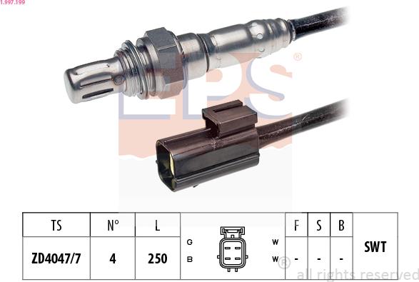 EPS 1.997.199 - Sonde lambda cwaw.fr