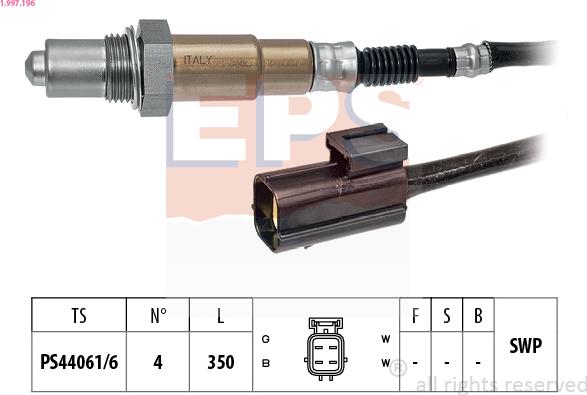 EPS 1.997.196 - Sonde lambda cwaw.fr