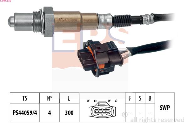 EPS 1.997.136 - Sonde lambda cwaw.fr