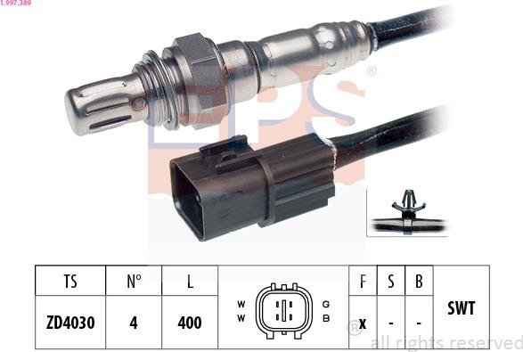 EPS 1.997.389 - Sonde lambda cwaw.fr