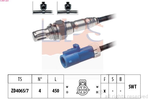 EPS 1.997.321 - Sonde lambda cwaw.fr