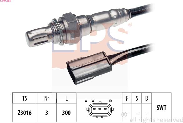 EPS 1.997.261 - Sonde lambda cwaw.fr